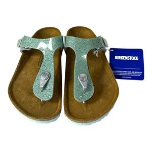 Birkenstock Gizeh Kids BS – Cosmic Sparkle Mineral – Size 31 (US Kids 13)